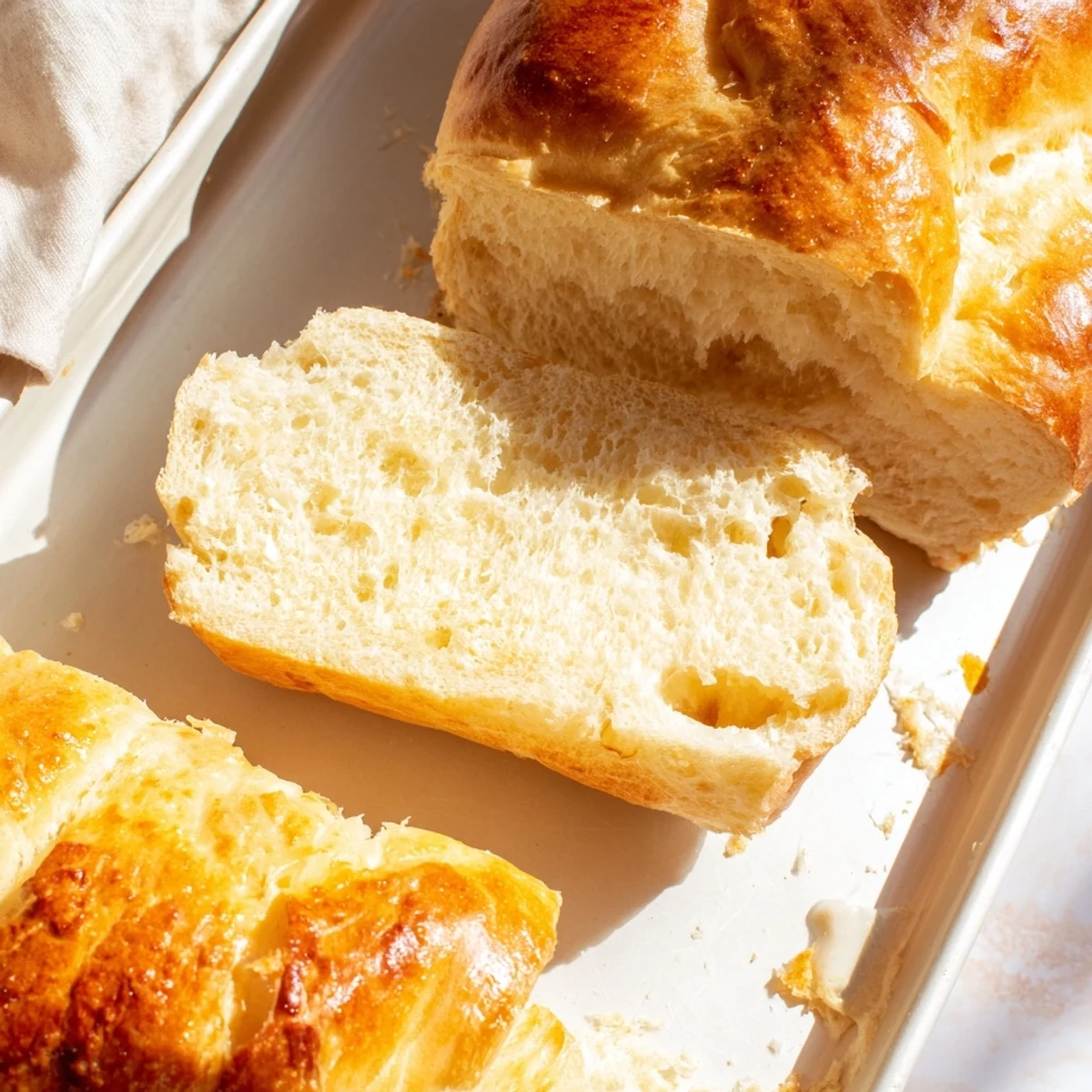 Golden-crusted Beer Bread Family Loaf, perfect for tearing apart and enjoying with melted butter.