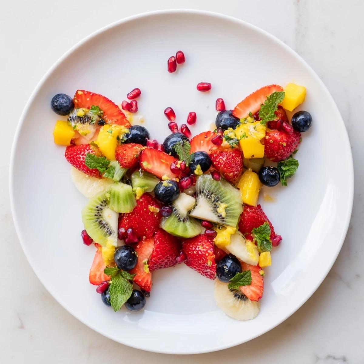 Papillon Früchte Sommer frisch #73