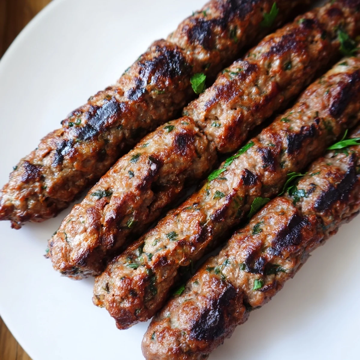 Juicy Iraqi Kebab Tikka skewers, grilled to perfection, offer a smoky char and delicious spice aroma.