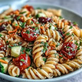 Memorial Day Pasta-Salat mit Italian-Dressing