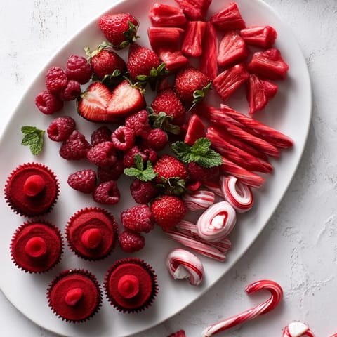 Candy Cane Streifen Platte