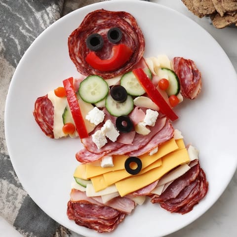 Gingerbread Man herzhafter Teller