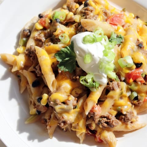 Cheesy Taco Pasta