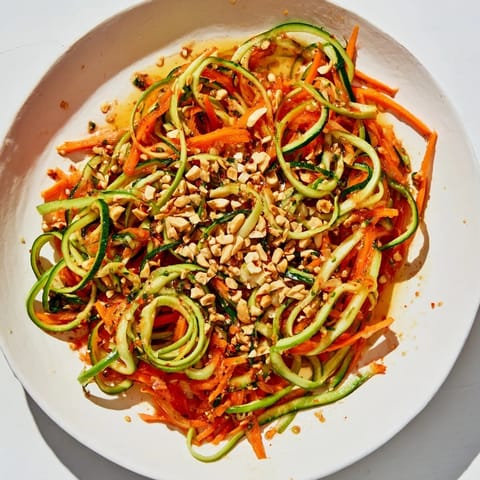 Würziger Gurken Nudel Salat