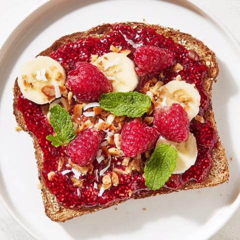 Himbeer Chia Marmelade Toast #145