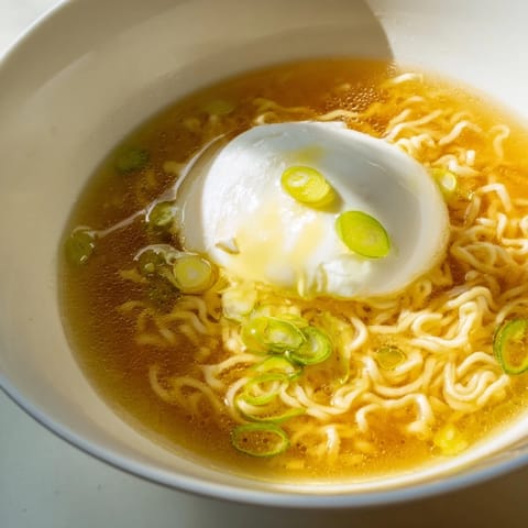 Instant Ramen mit Ei