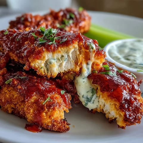Keto Buffalo Chicken Tenders