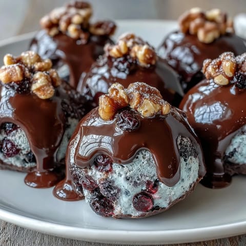 Gefrorene Blaubeer Joghurt Clusters