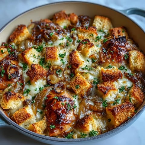 French Onion Chicken Thigh