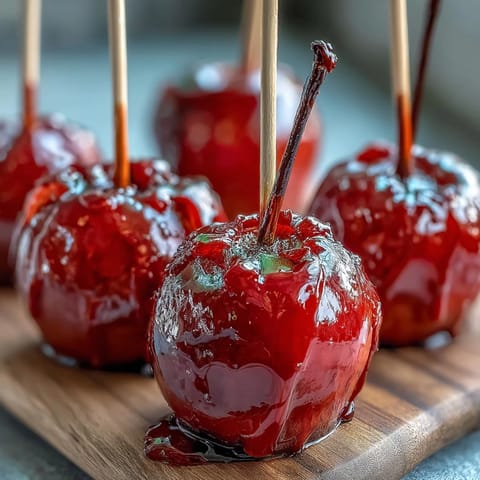 Mini Candy Apples Sticks