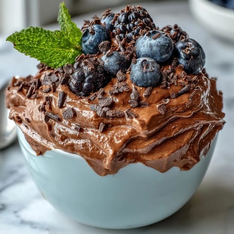 Cottage Cheese Schoko Mousse