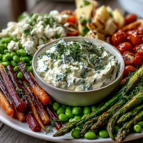 Frühlingsplatte mit Radieschen #382