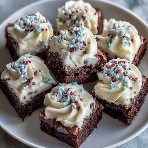 4th July Firecracker Brownies