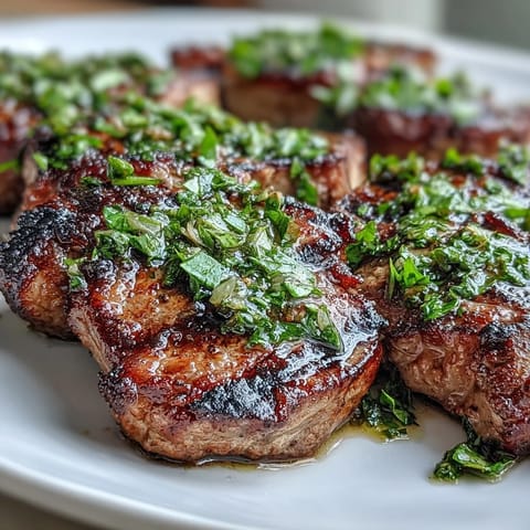 Zarte Lammkoteletts mit frischer Minz-Gremolata – ein farbenfrohes, aromatisches Topping, das den reichen Geschmack des Lamms perfekt ergänzt. Ideal für ein festliches Osteressen.