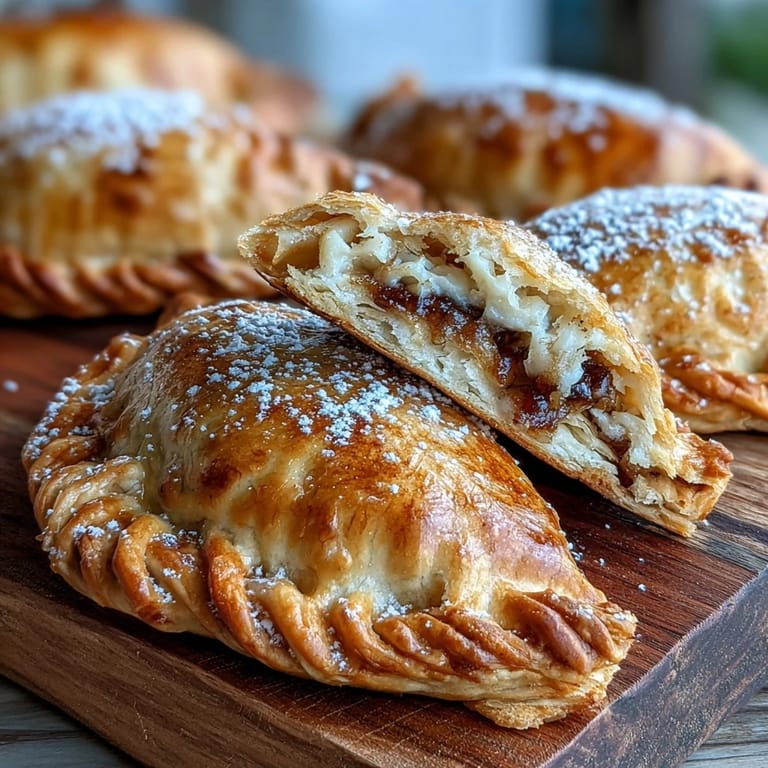 Luftig knusprige Guava and Cheese Empanadas mit cremigem Käse und Fruchtfüllung.