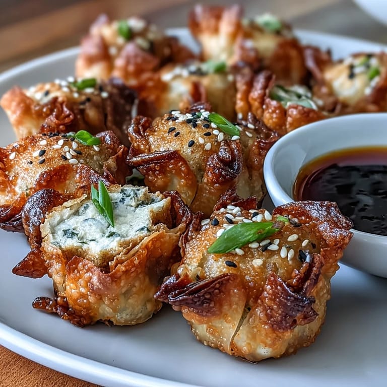 Diese asiatischen Reispapier-Teigtaschen sind außen knusprig und innen saftig, gefüllt mit aromatischem Gemüse und Tofu.  