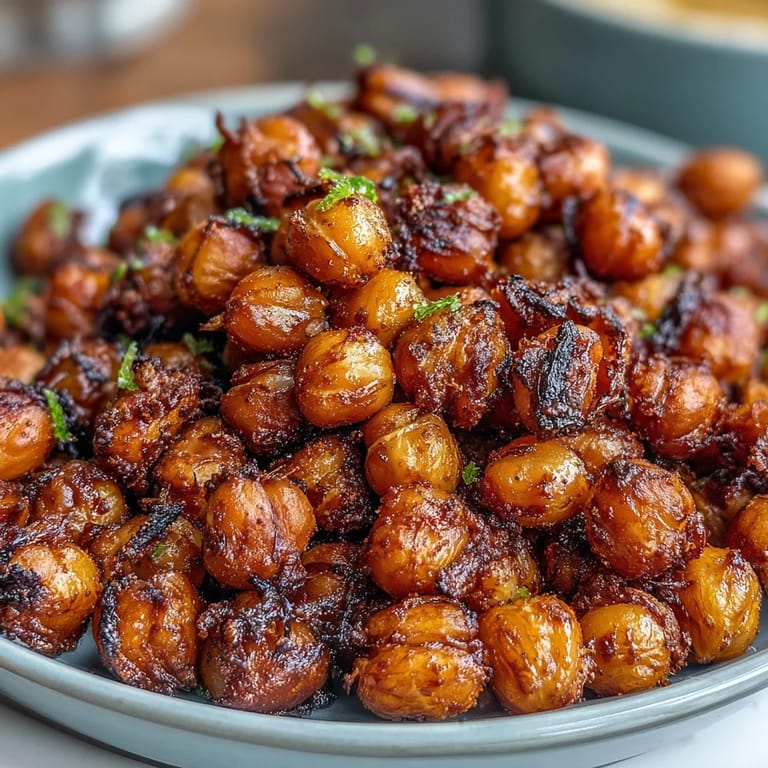 Knusprige, vegane Kichererbsen mit klassischem Meersalz, perfekt als Snack oder Salat-Topping.