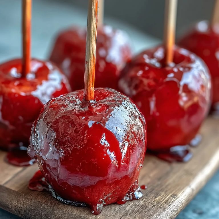 Bunte Mini-Apfel mit knuspriger Zuckerhülle, ideal für festliche Anlässe und einfache Leckereien.