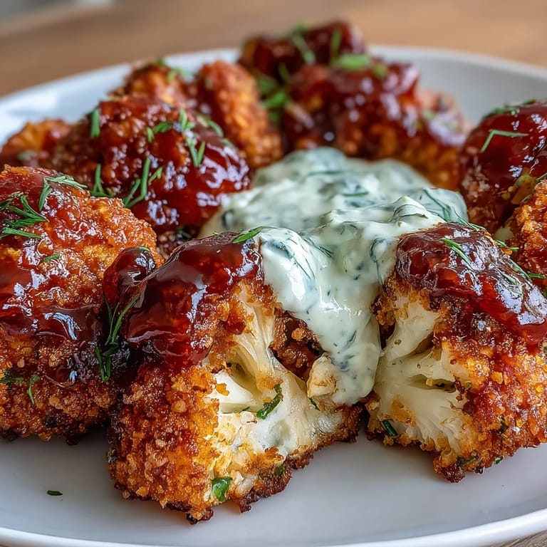 Geröstete, mit BBQ-Glasur bedeckte vegane Makkaronifluecken, perfekt zum Dippen.
